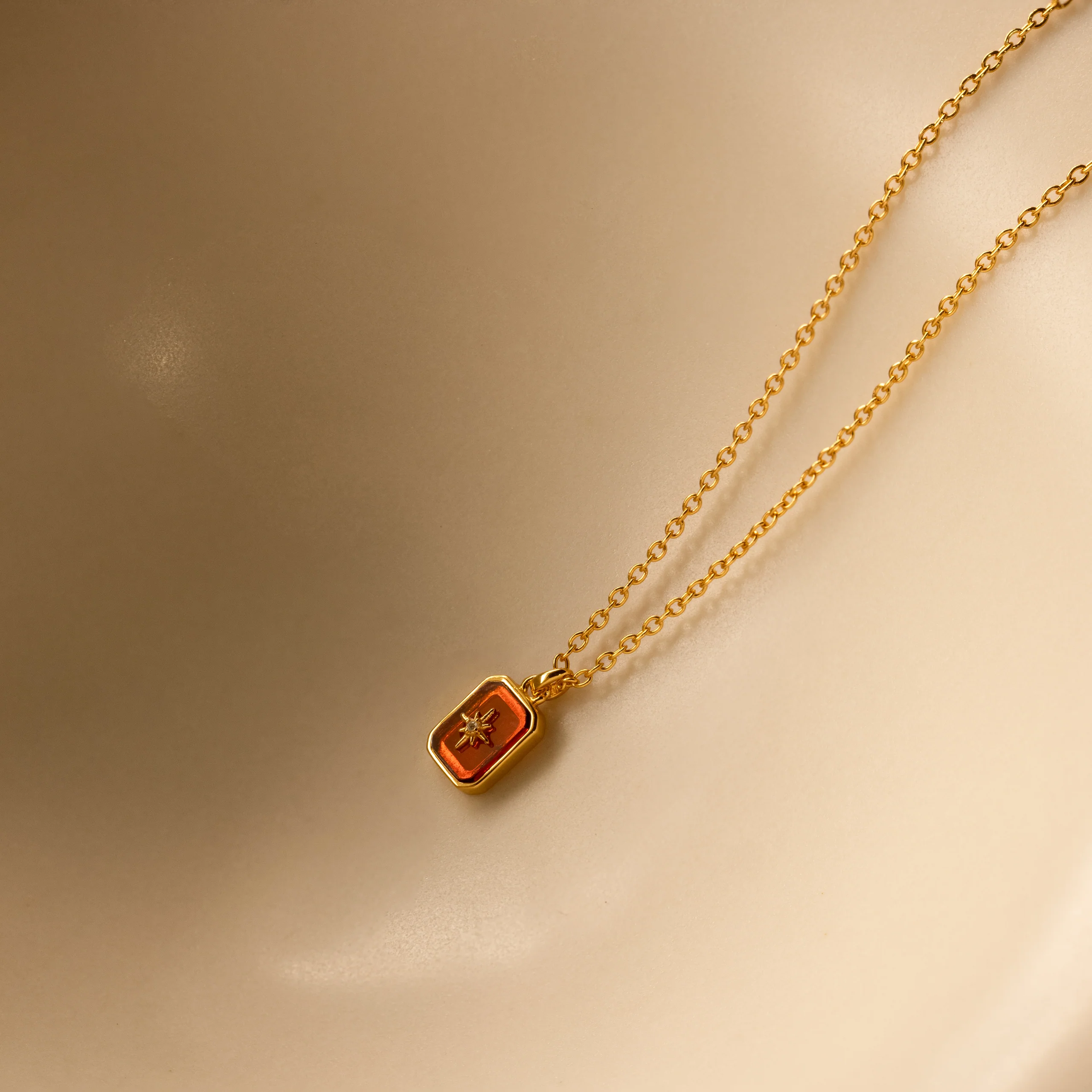 Amber Celestial Pendant
